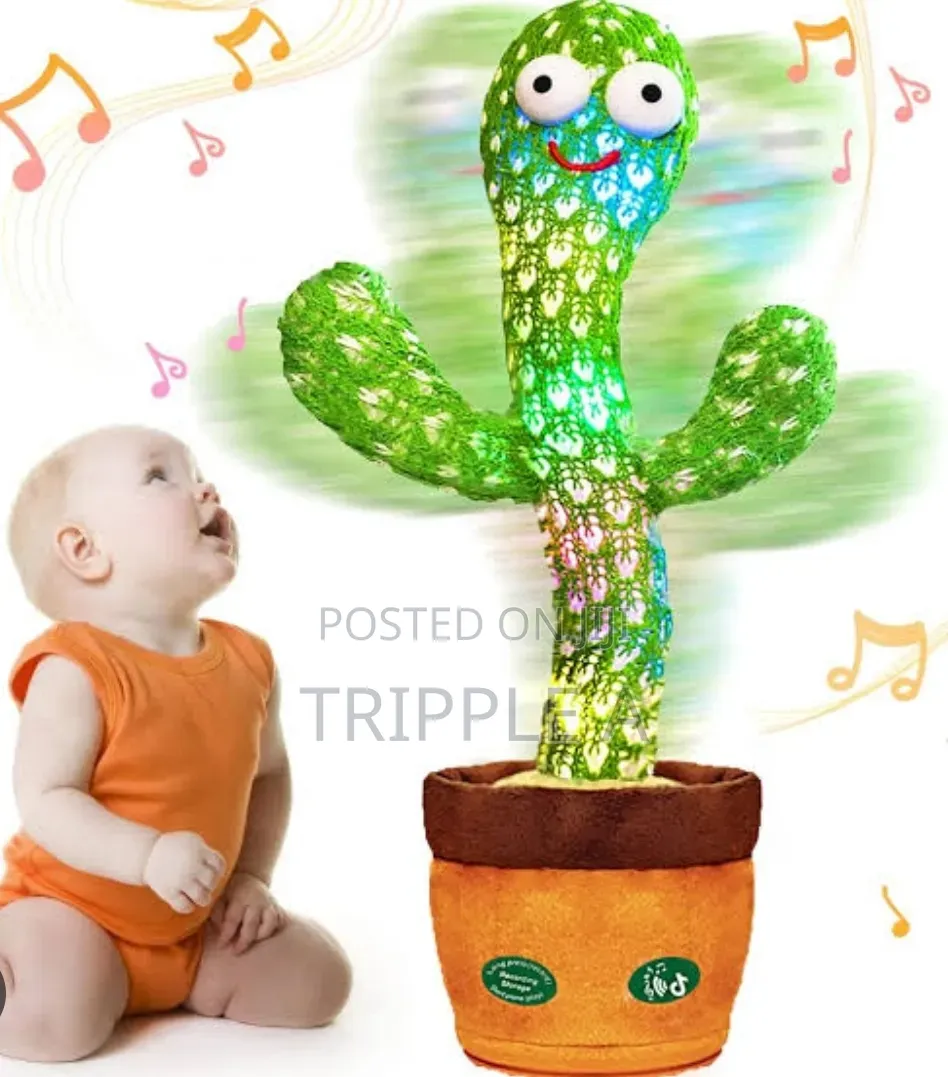 Cute Singing and Dancing Cactus Toy