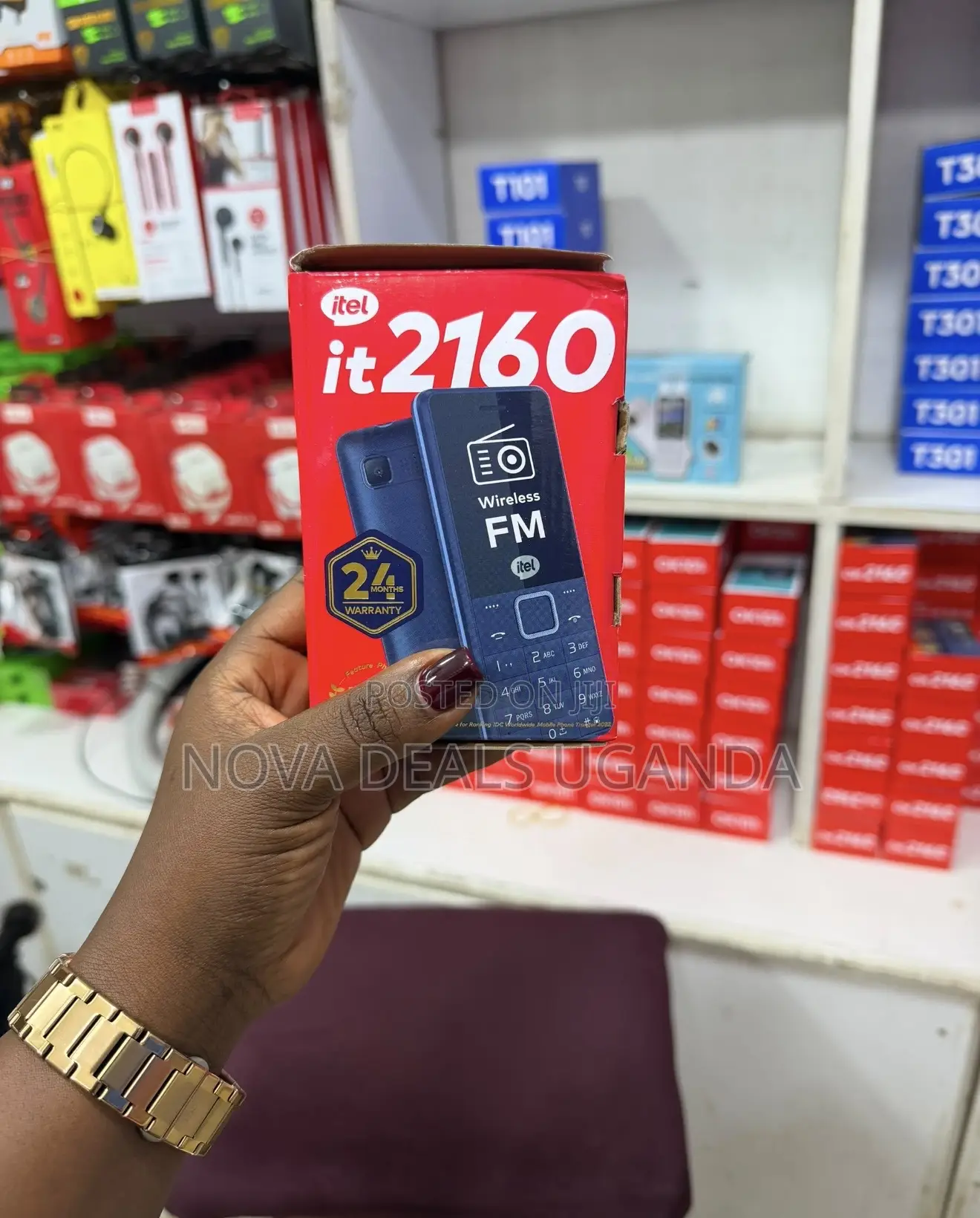 New Itel it2160 Black