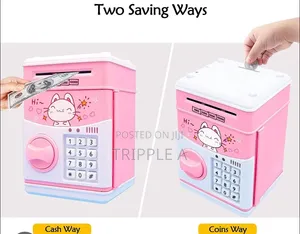 Kids Money ATM Bank or Piggy Bank