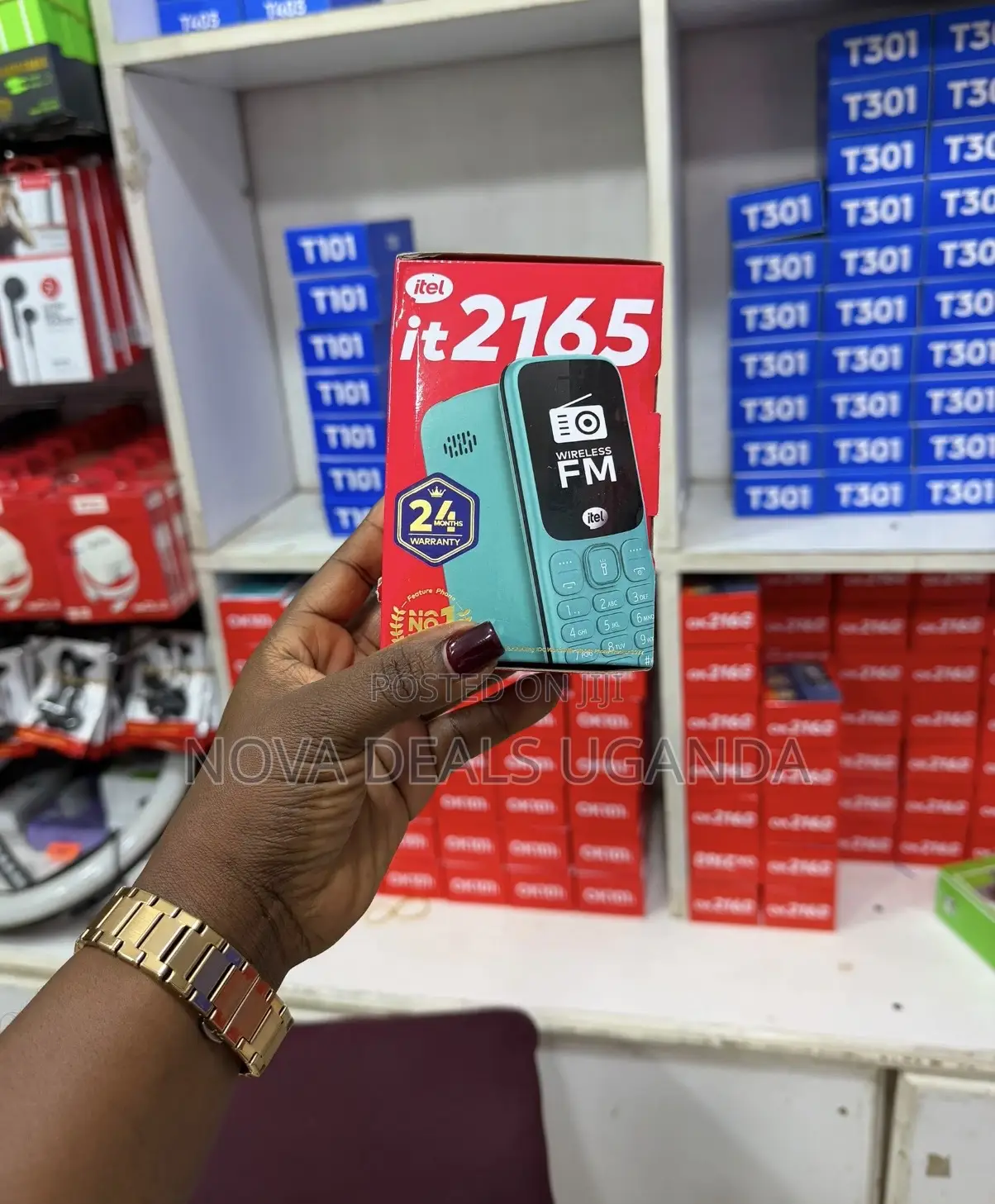 New Itel it2165 Black