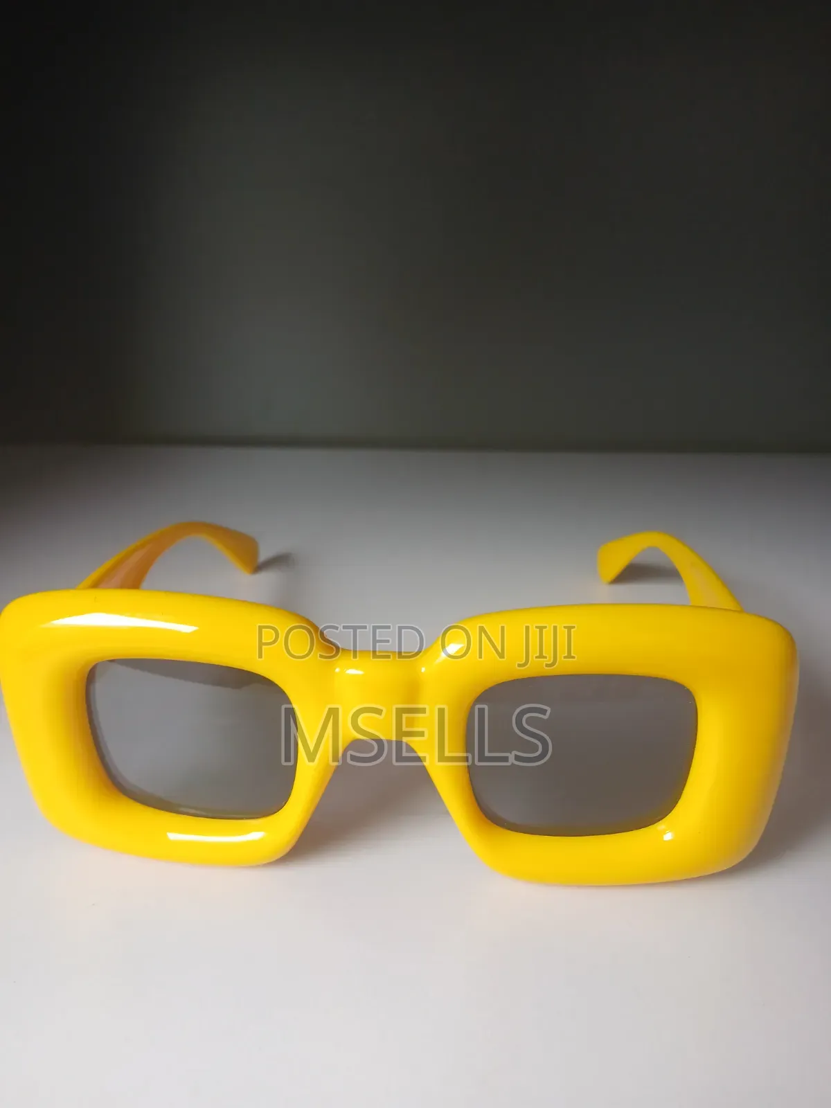 Bubble Sunglasses (Yellow)