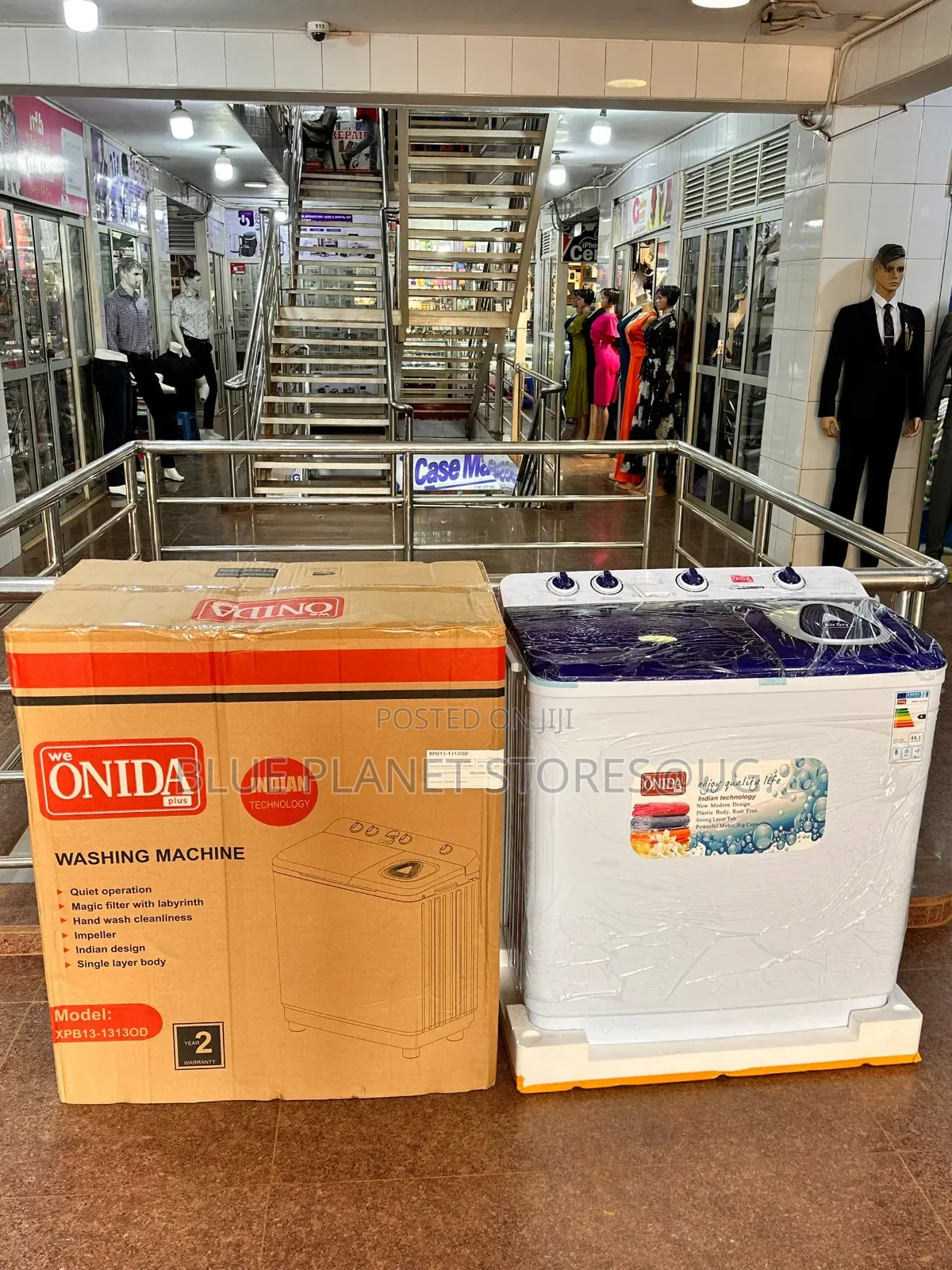ONIDA Plus 13kg Semi Auto/Manual Washing Machines \\ XPB13-1313OD