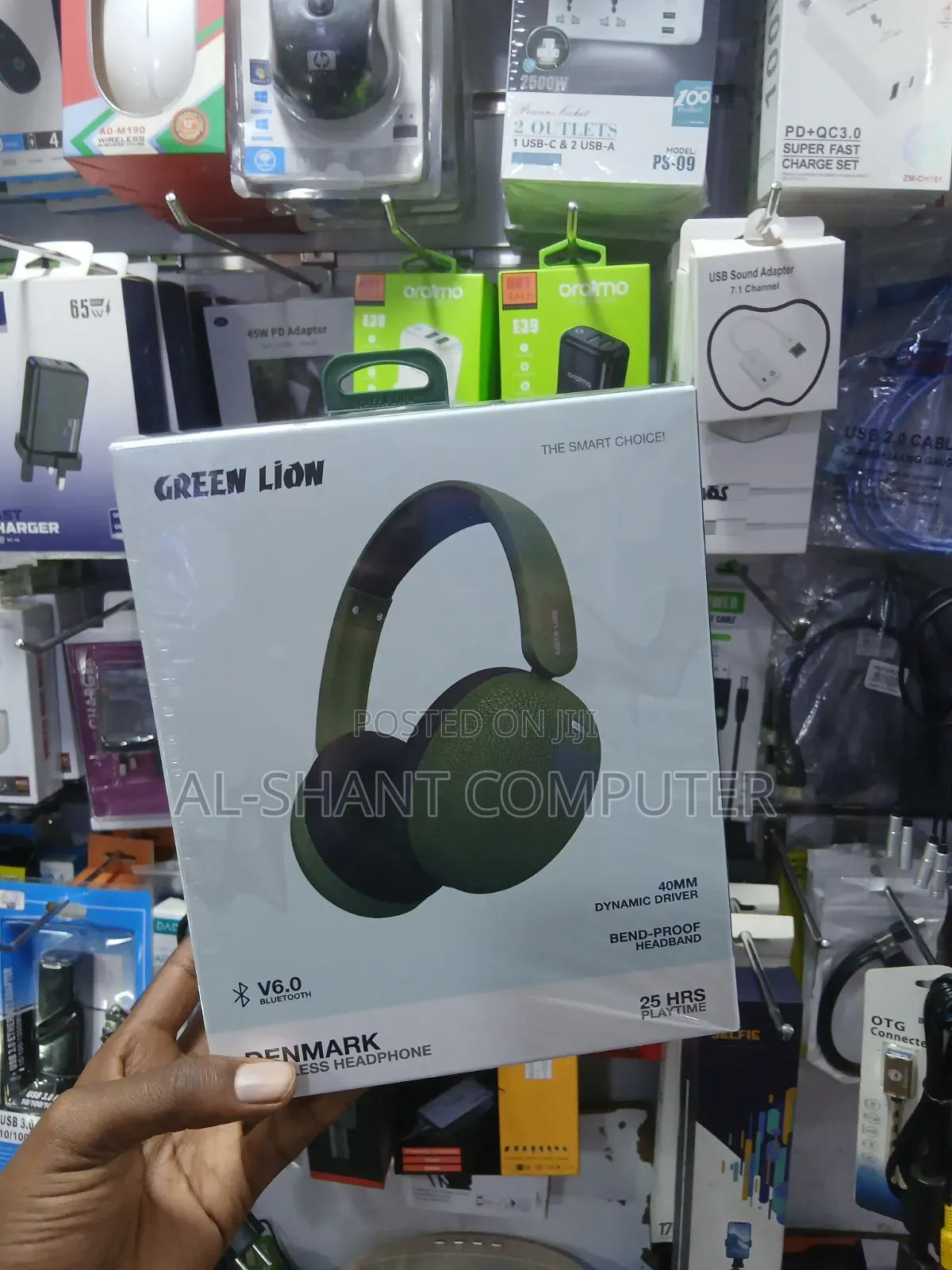 Green Lion Denmark Wireless Headphones