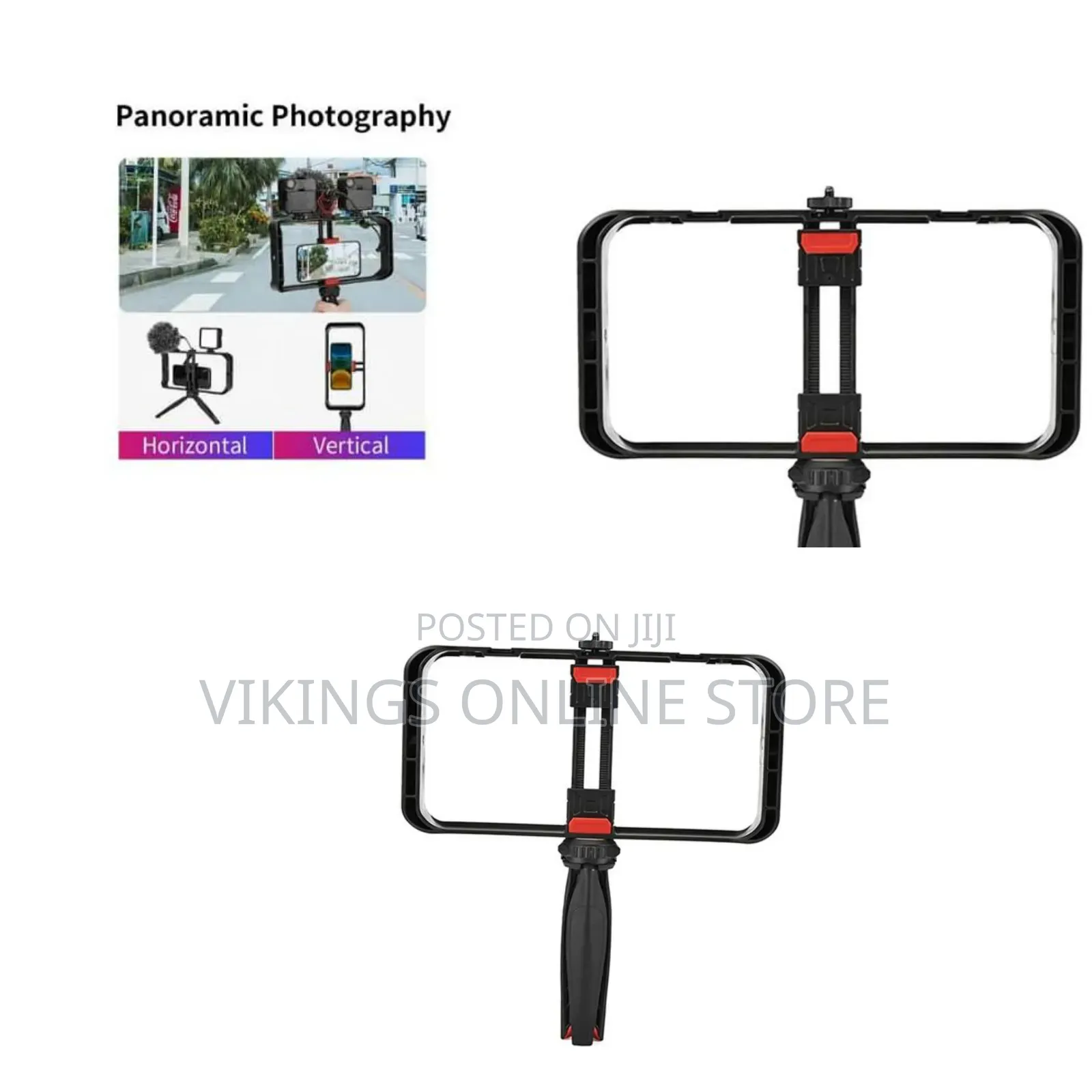 Jmary Handheld Vlogging Video Rig Kit Filmmaking Cage ABS Stabilizer