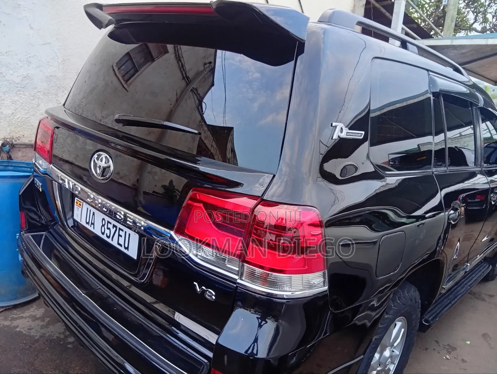 Toyota Land Cruiser 4.5 V8 DSL 2014 Black