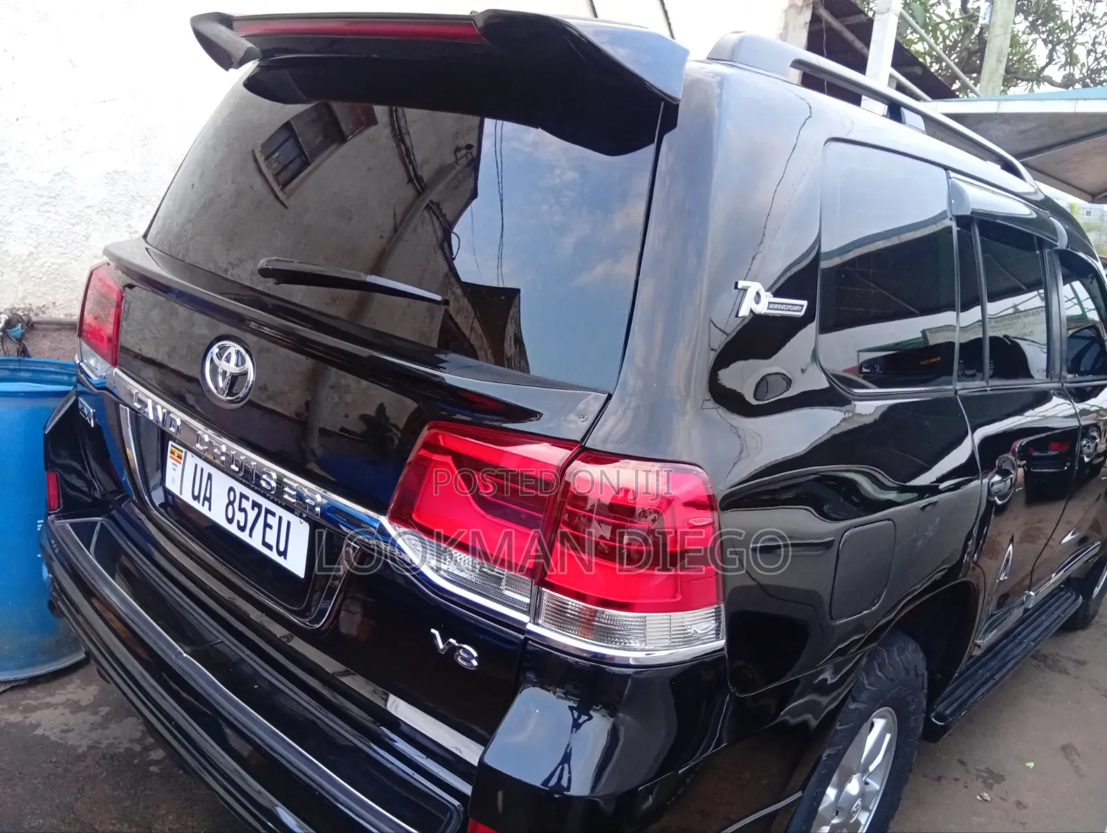 Toyota Land Cruiser 4.5 V8 DSL 2014 Black