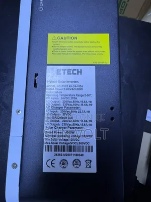 3.6kva Hybrid Inverter