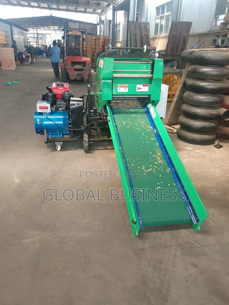 Hay Baler Complete Set With Diesel Engine Generator