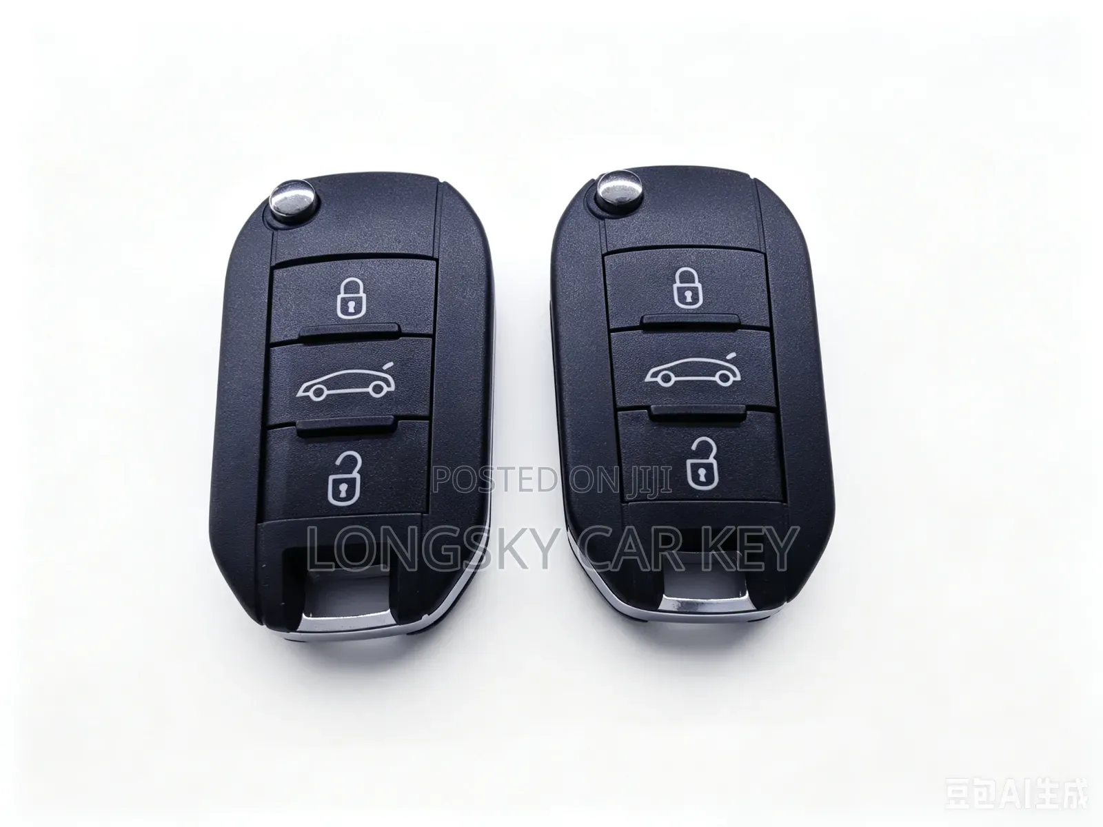 Peugeot Insert to Start Car Key Case/Shell