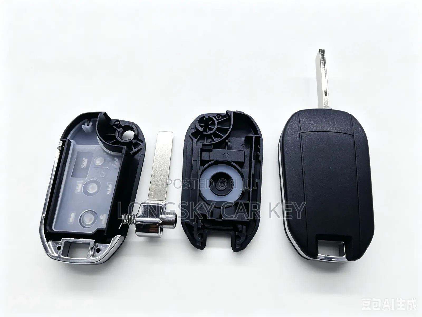 Peugeot Insert to Start Car Key Case/Shell