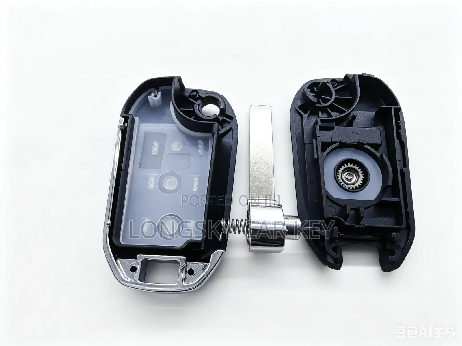 Peugeot Insert to Start Car Key Case/Shell