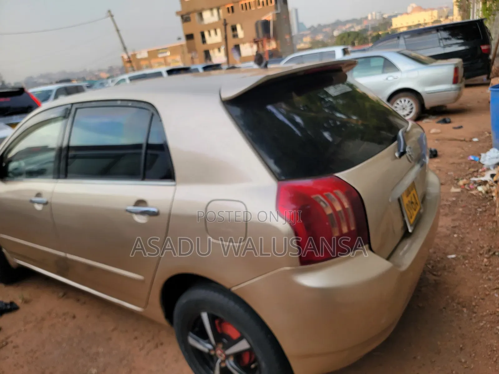 Toyota Allex 2010 Brown