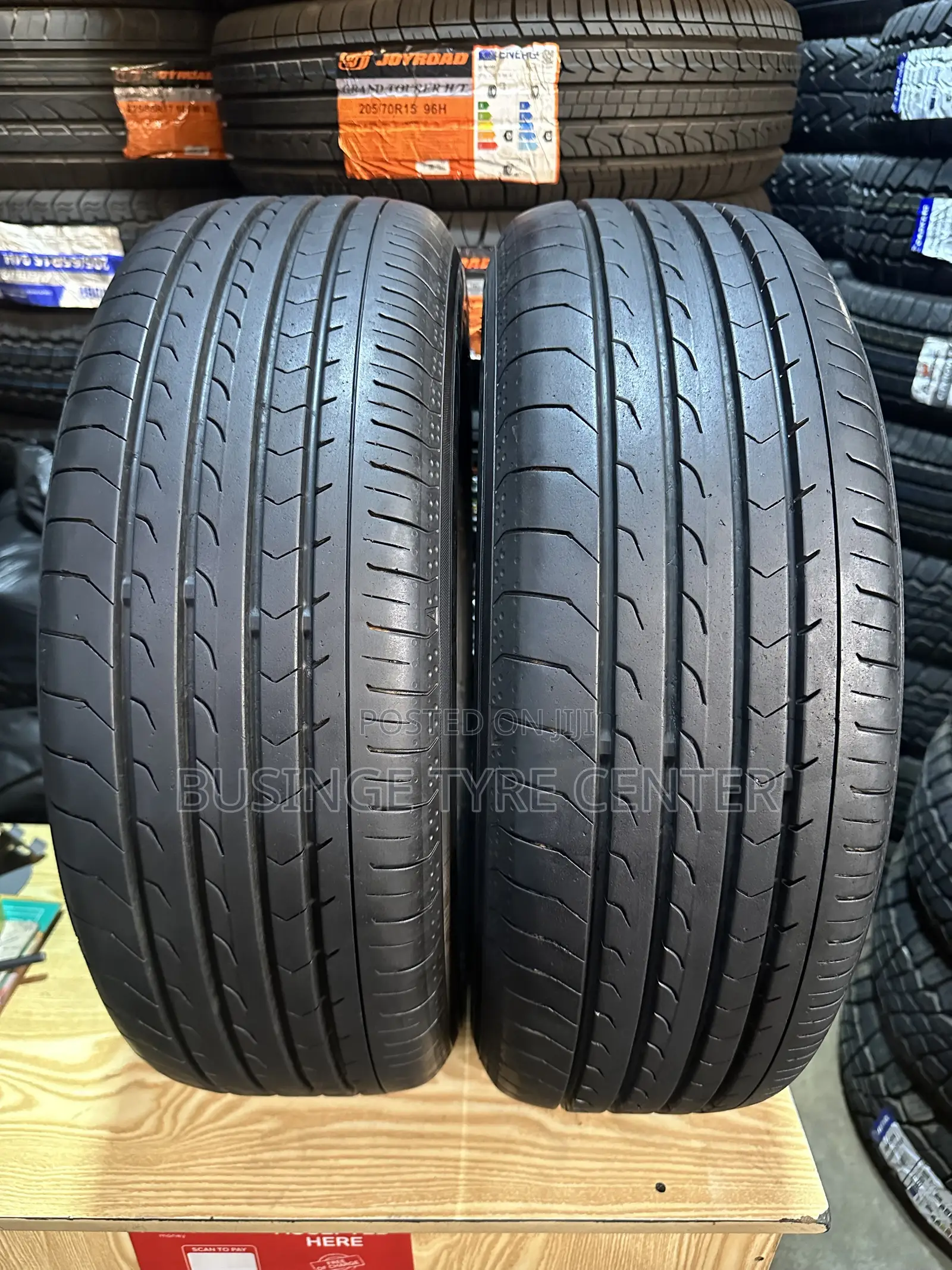 195/65r15 Yokohama Tires  Japan Used in Good Condition