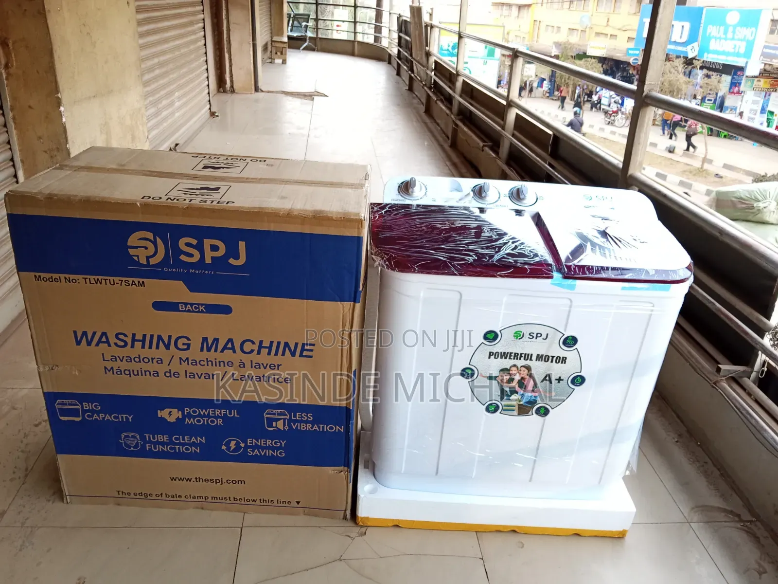 7kg SPJ Twin Tub Washing Machine