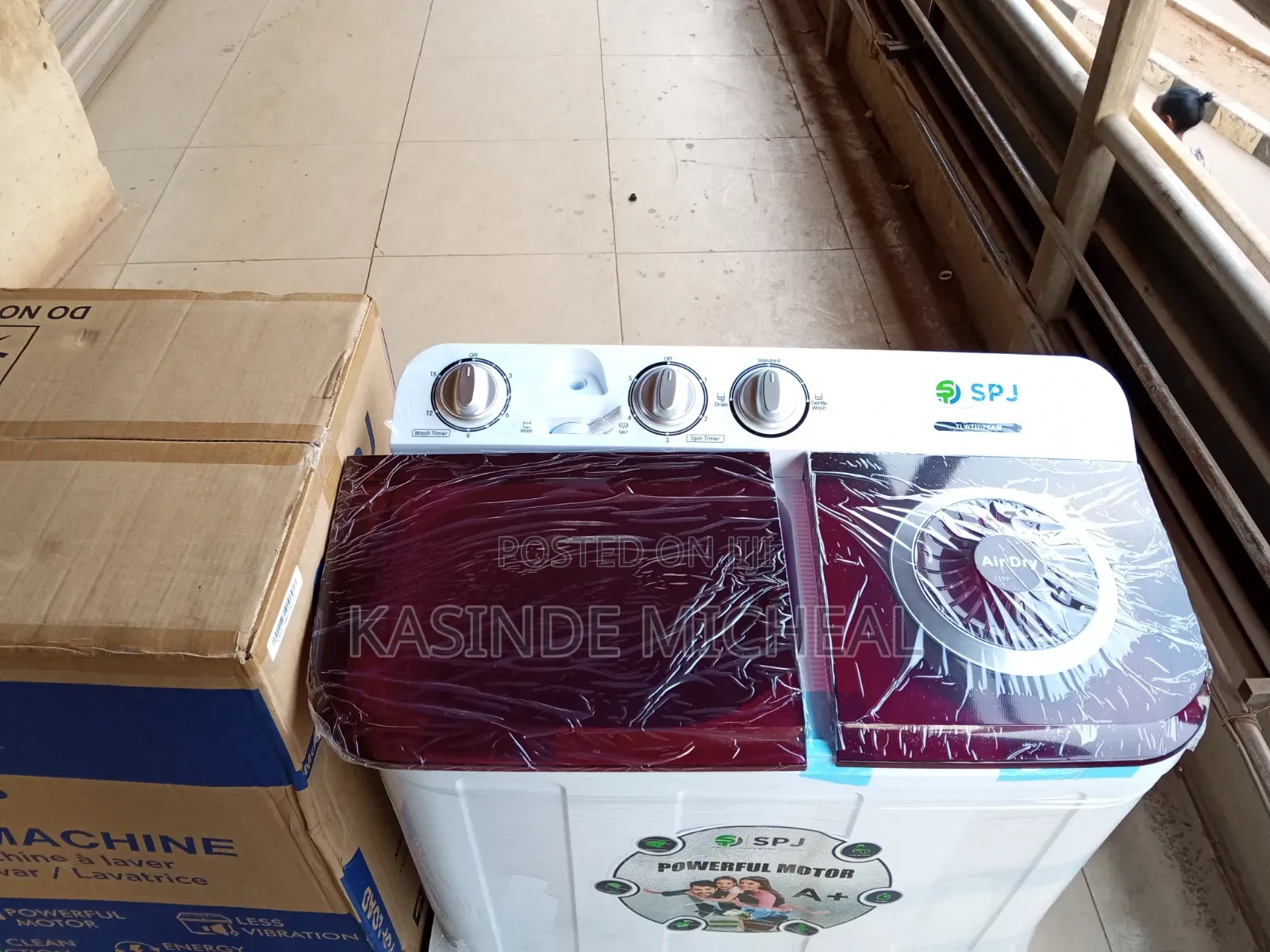 7kg SPJ Twin Tub Washing Machine