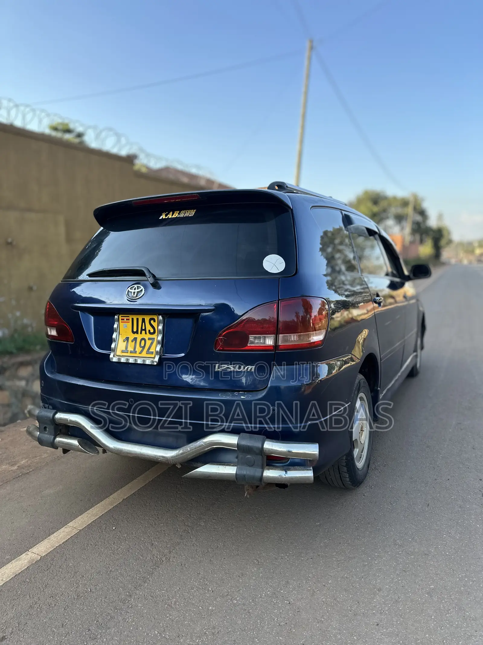 Toyota Picnic 2.0 FWD 2002 Blue