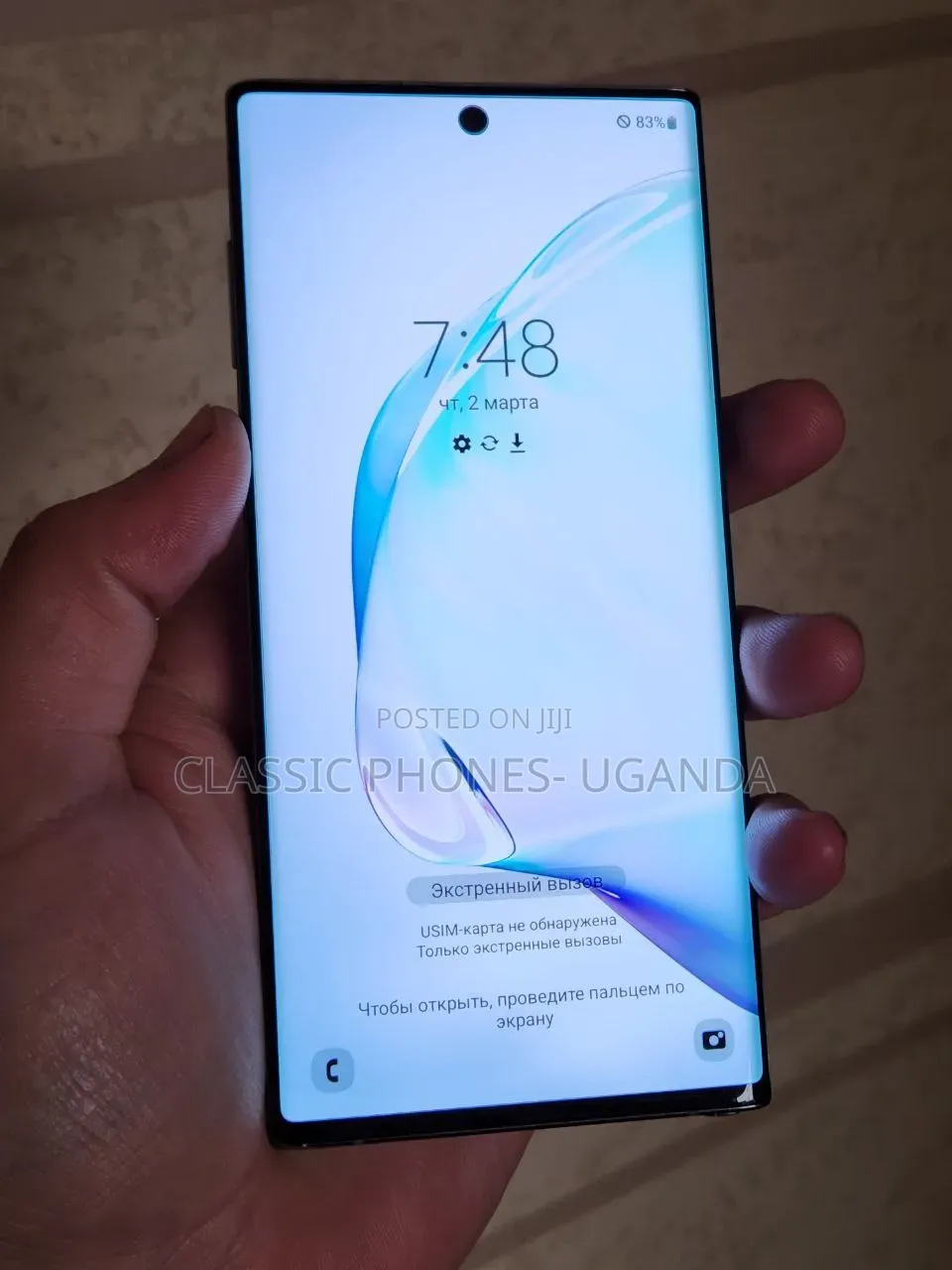 New Samsung Galaxy Note 10 Plus 5G 256 GB Green