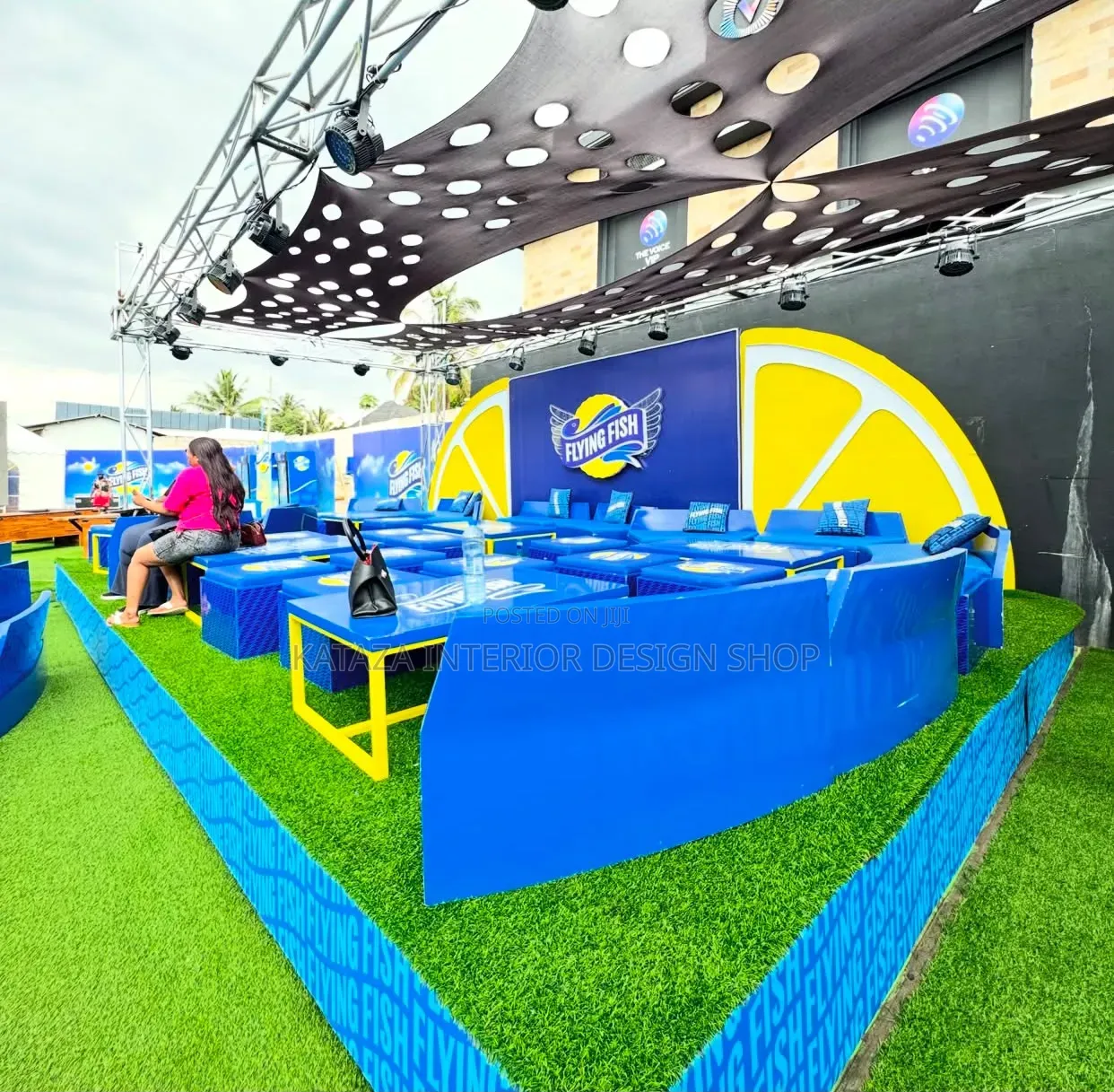 Indoor and Outdoor Green Grass Carpet