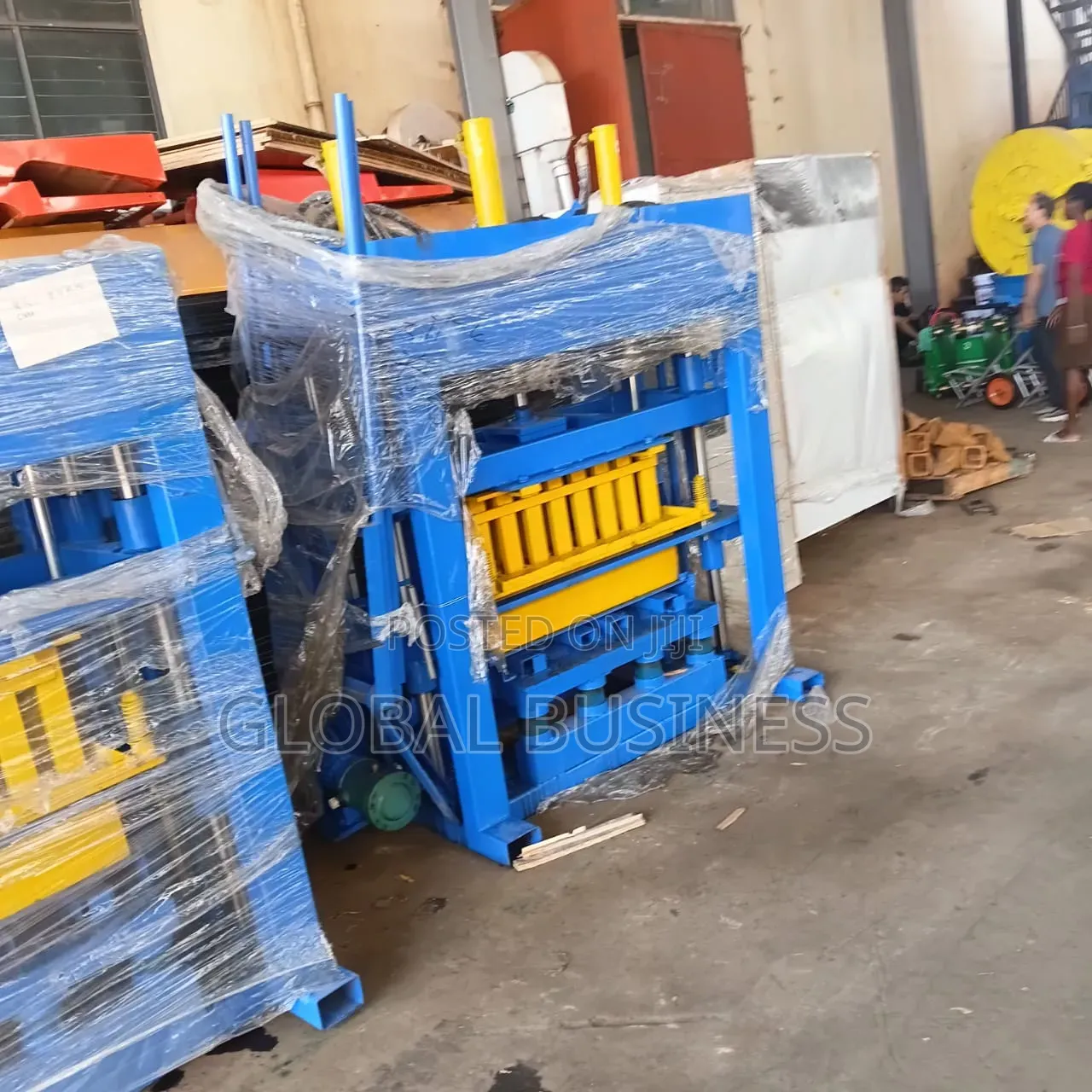 Commercial Block Paver Making Machine (Blue Colour) – !