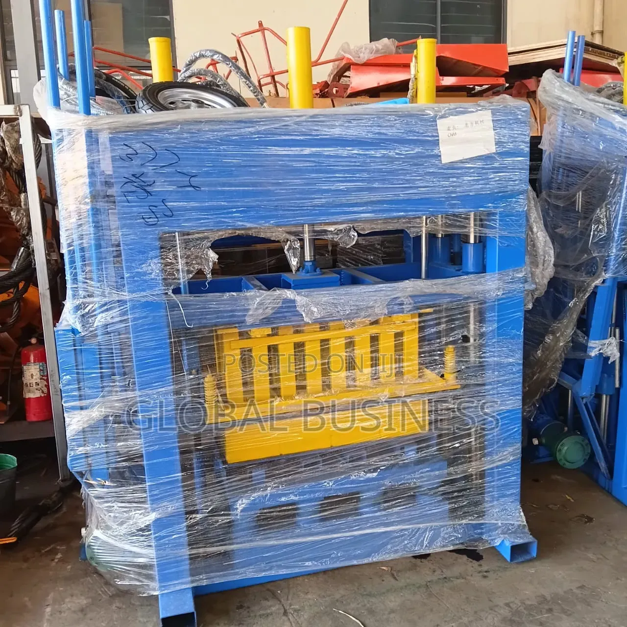 Commercial Block Paver Making Machine (Blue Colour) – !