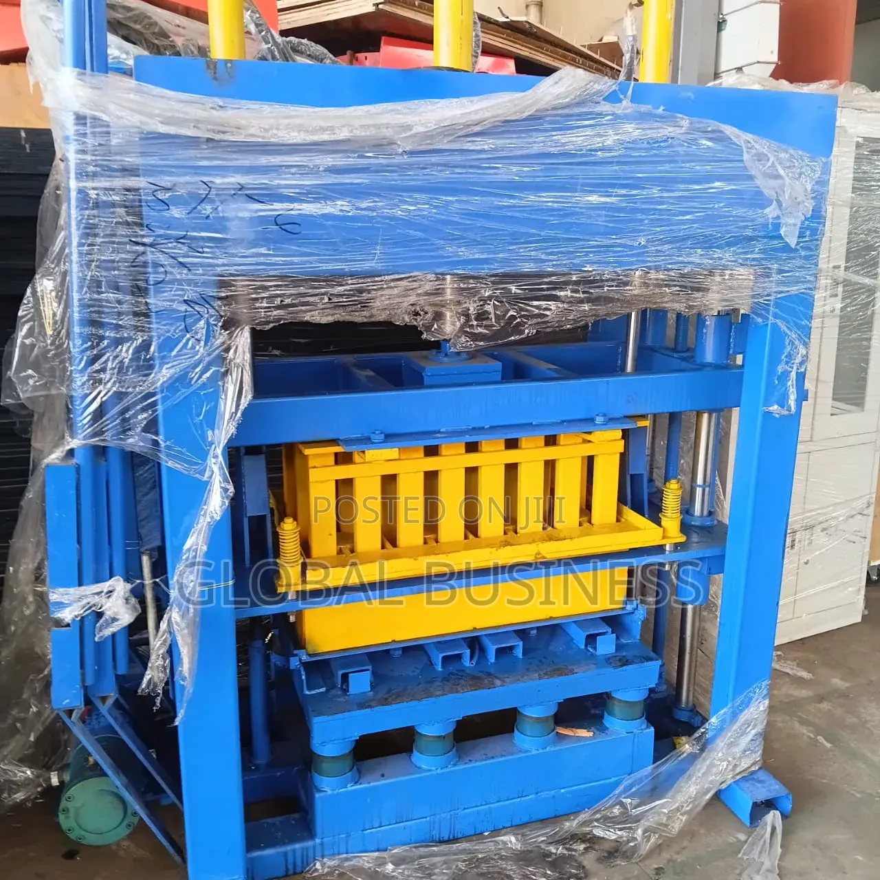 Commercial Block Paver Making Machine (Blue Colour) – !