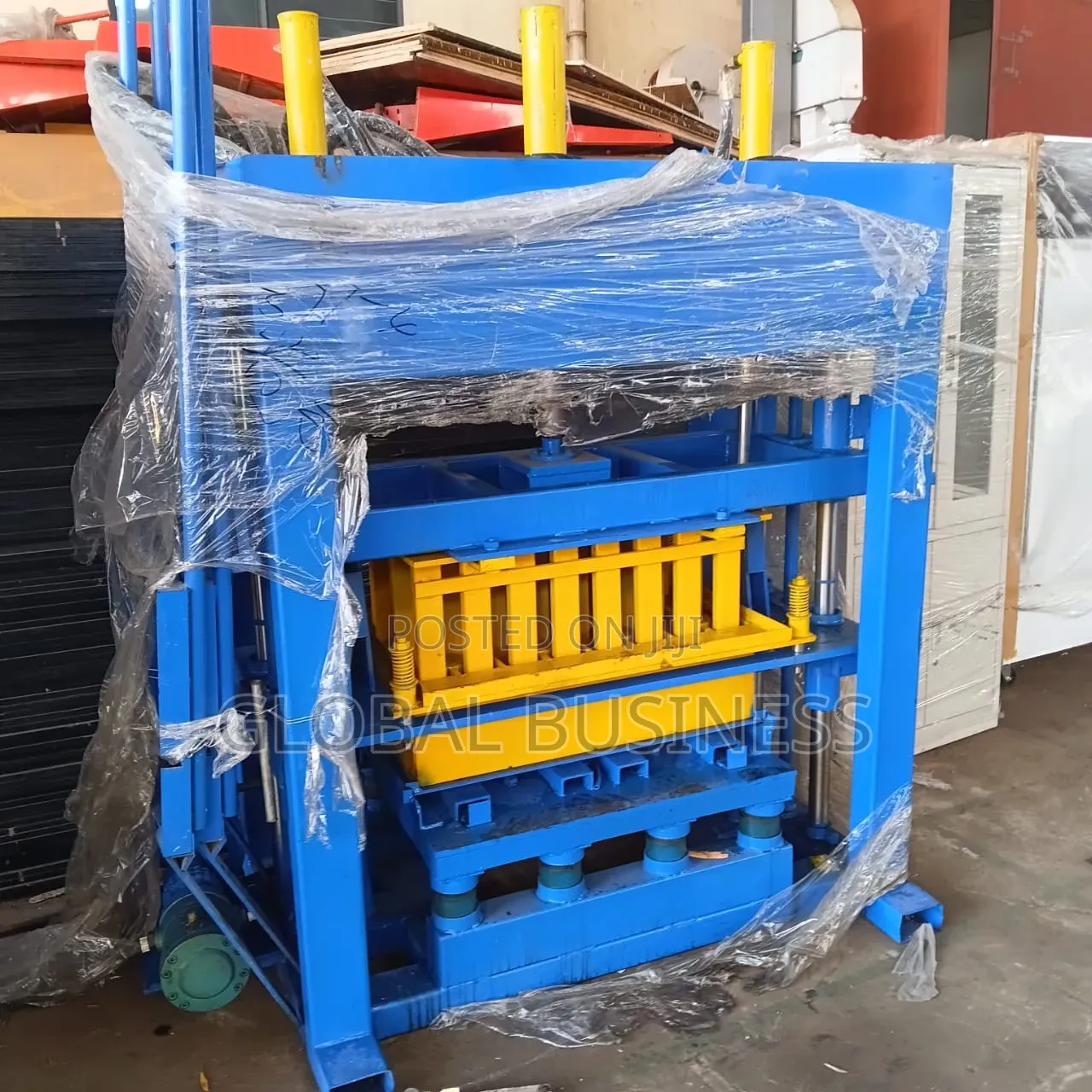 Commercial Block Paver Making Machine (Blue Colour) – !