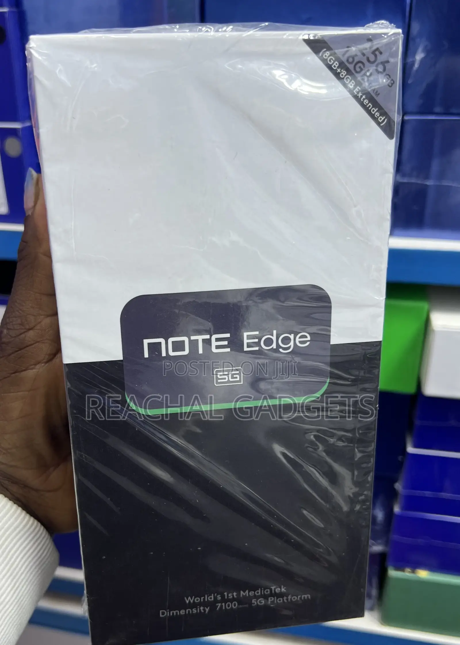 New Infinix Note Edge 256 GB Blue