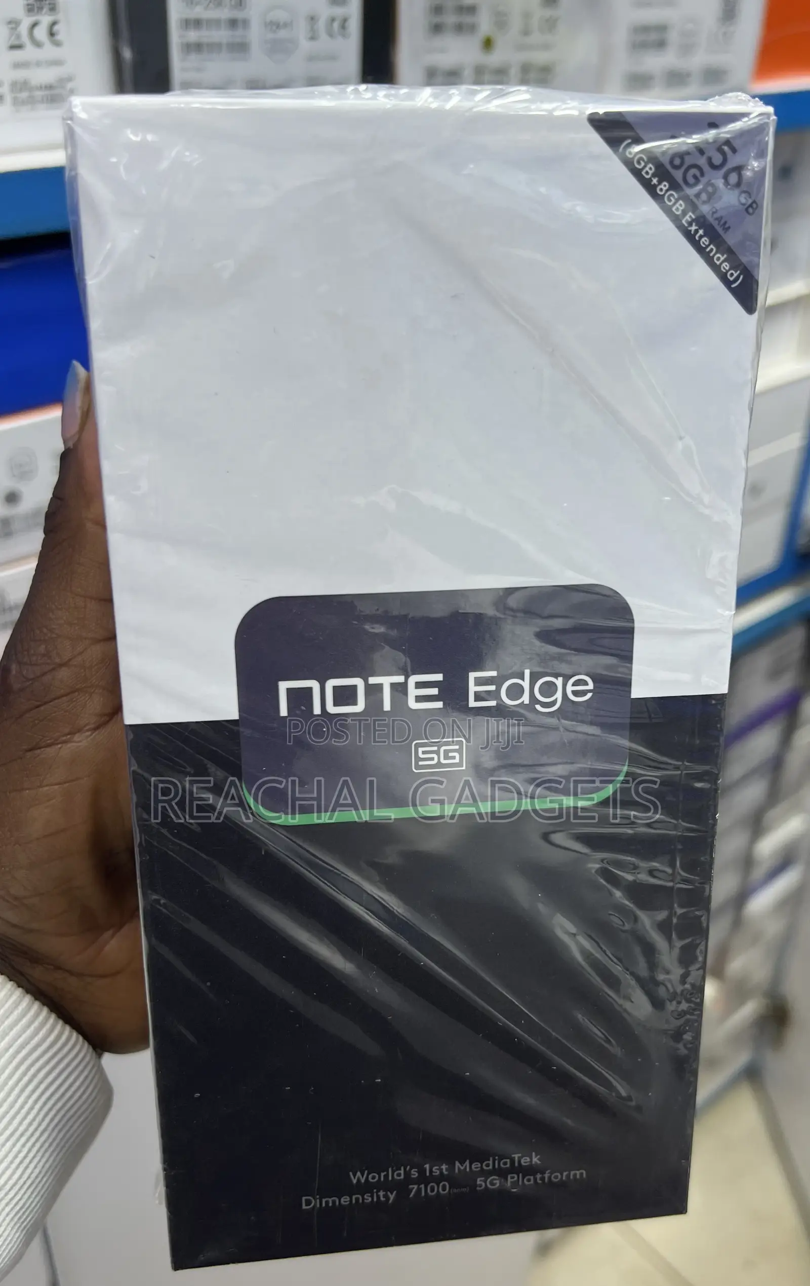 New Infinix Note Edge 256 GB Blue