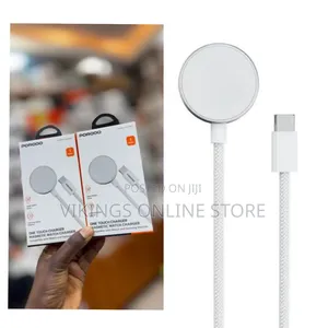 Porodo One Touch Charger Magnetic Watch Charger Compatible With iWatch