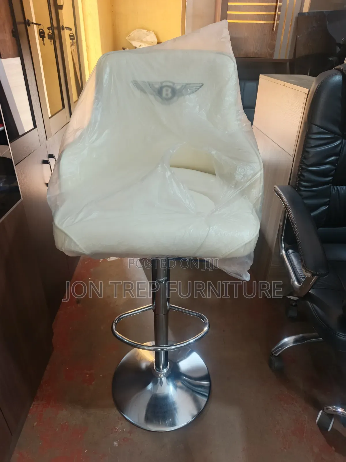Barstool Chair White