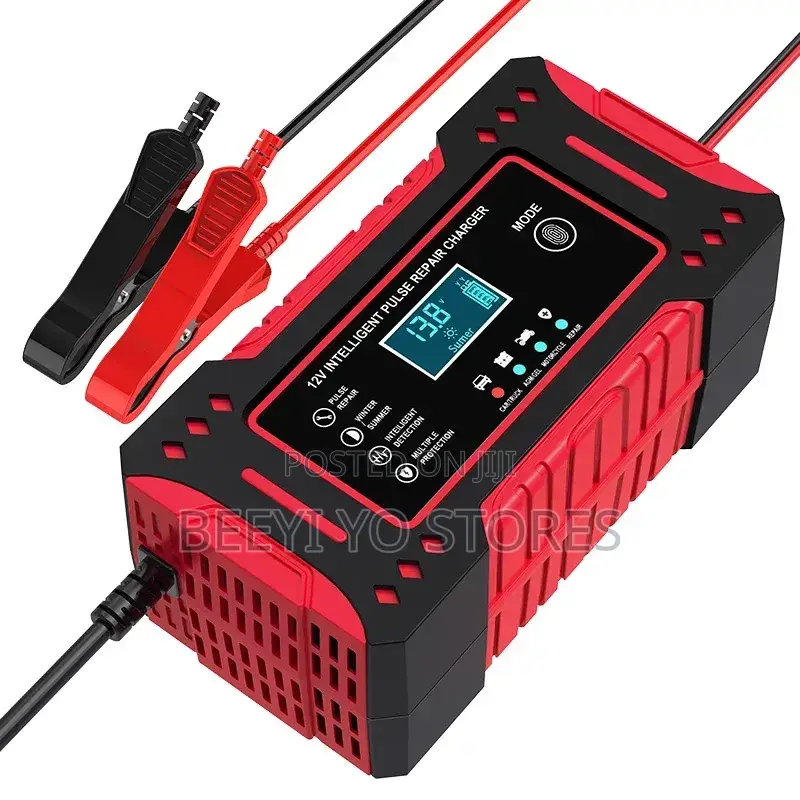 12V Intelligent Pulse Repair Battery Charger.