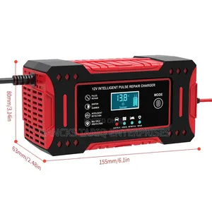 12V Intelligent Pulse Repair Battery Charger.