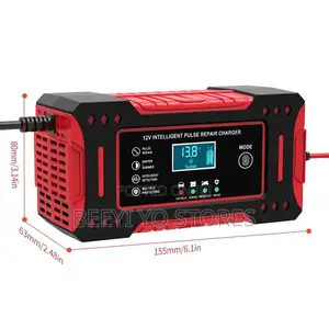 12V Intelligent Pulse Repair Battery Charger.