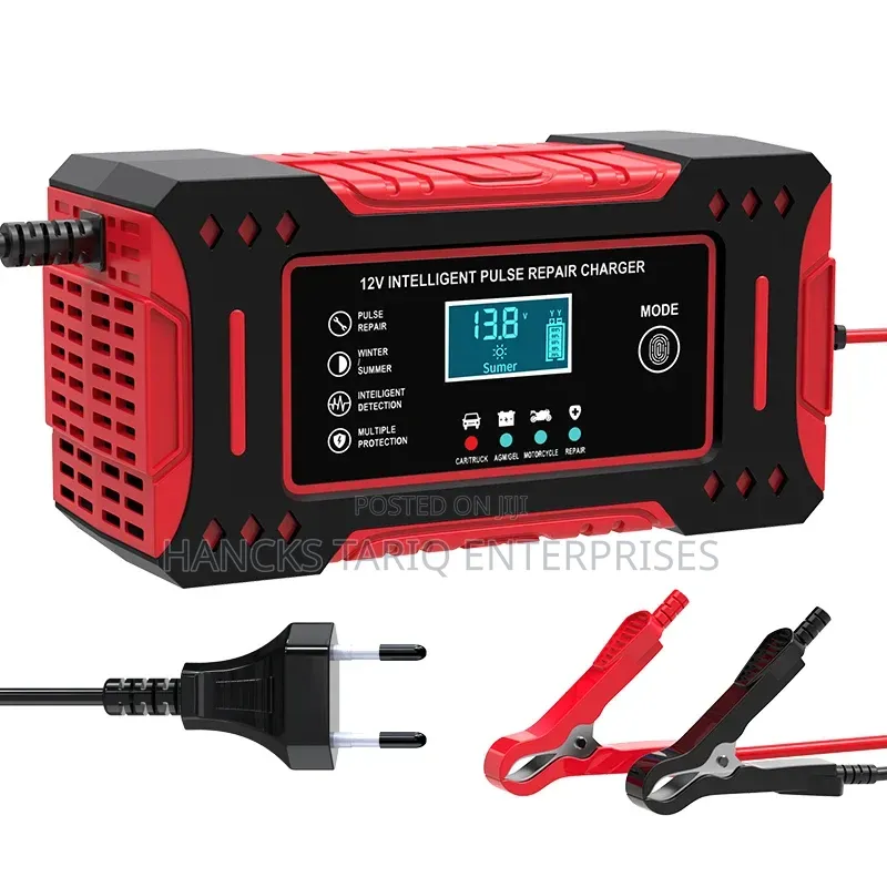 12V Intelligent Pulse Repair Battery Charger.