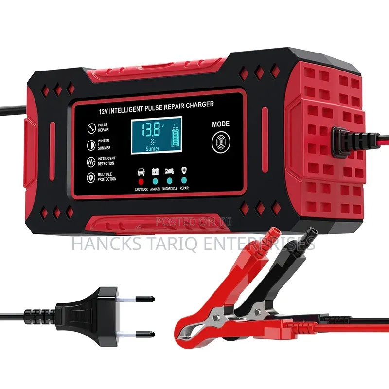 12V Intelligent Pulse Repair Battery Charger.