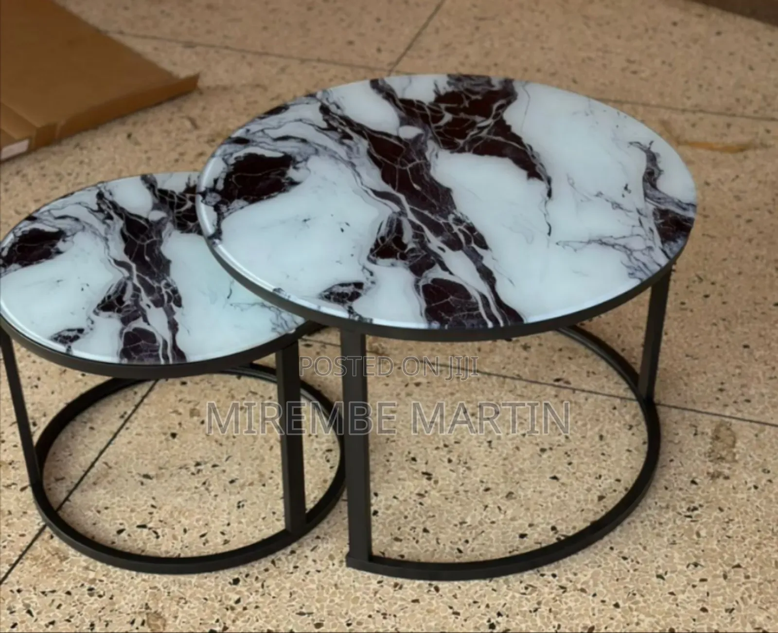 2in1 Glass Tables