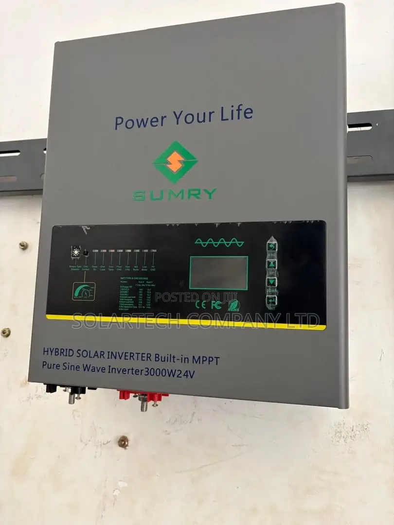 3KW 24V Transformer Hybrid Inverter With 60A MPPT Charger