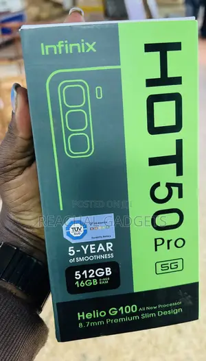 New Infinix Hot 50 Pro 4G 256 GB Blue
