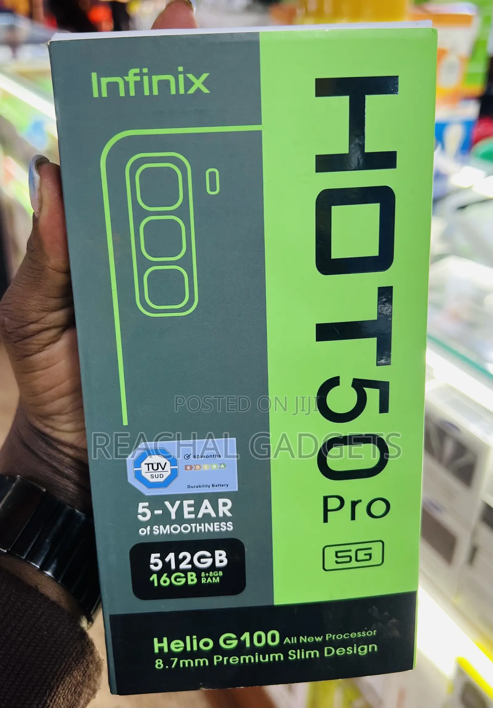 New Infinix Hot 50 Pro 4G 256 GB Blue