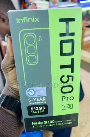 New Infinix Hot 50 Pro 4G 256 GB Blue