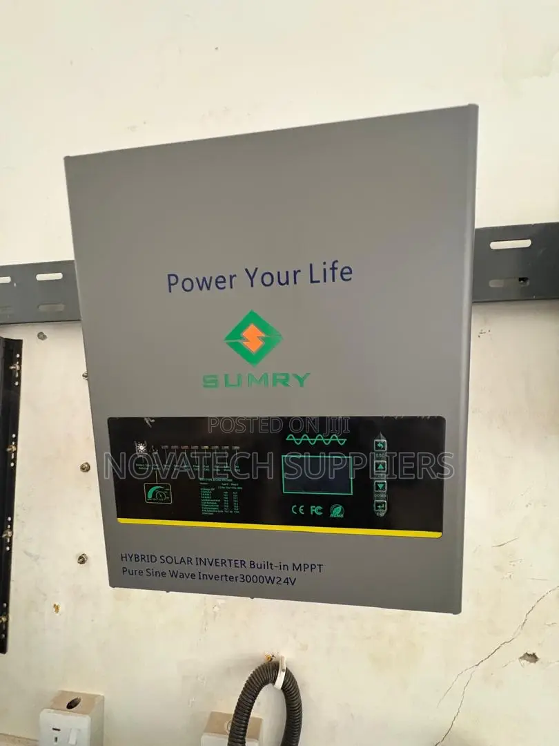 3KW 24V Transformer Hybrid Inverter With 60A MPPT Charger