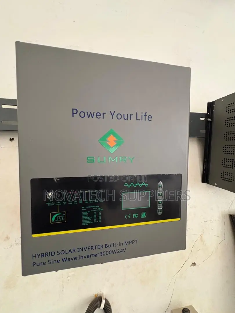 3KW 24V Transformer Hybrid Inverter With 60A MPPT Charger