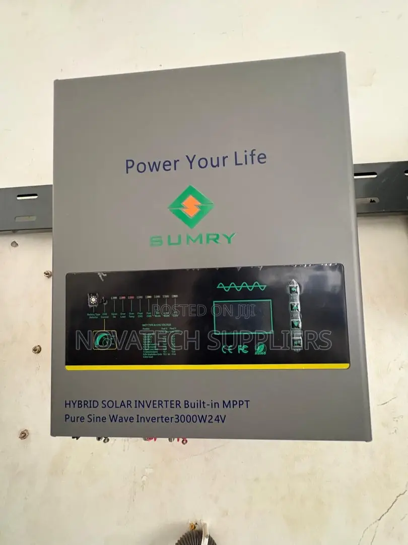 24V 3000W Hybrid Inverter Accepts 230VAC 50Hz Input