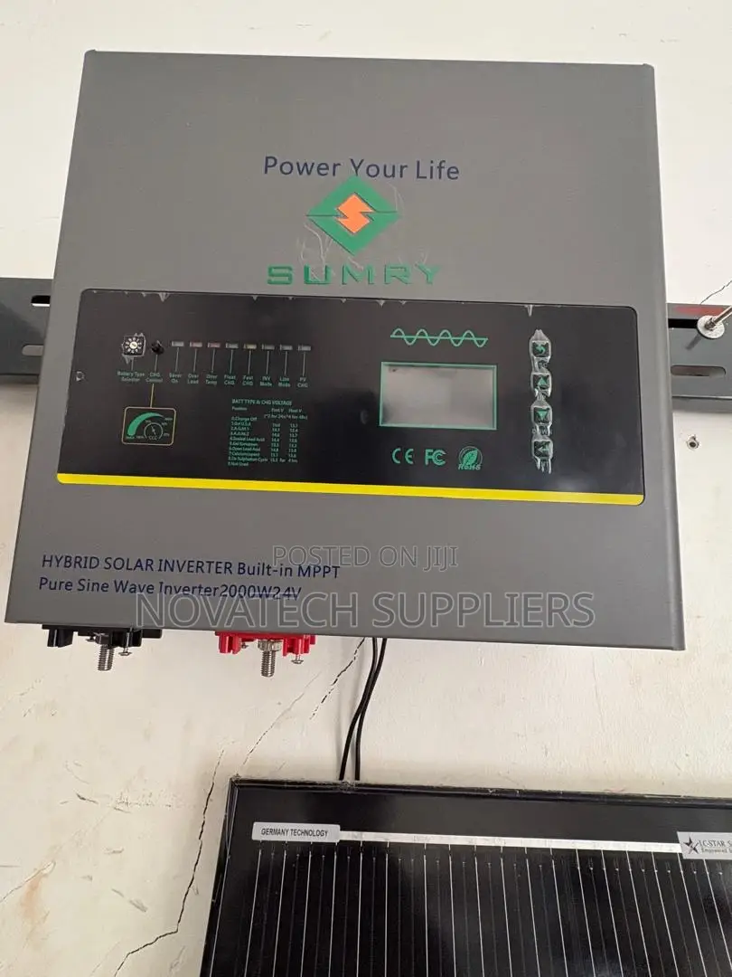 2000W 24V Low Frequency Hybrid Solar Inverter 3 Years Warranty