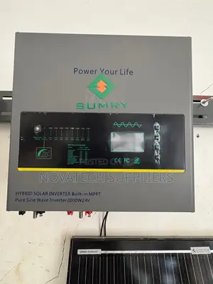 2KW 24V Transformer Hybrid Inverter With 60A MPPT Charger