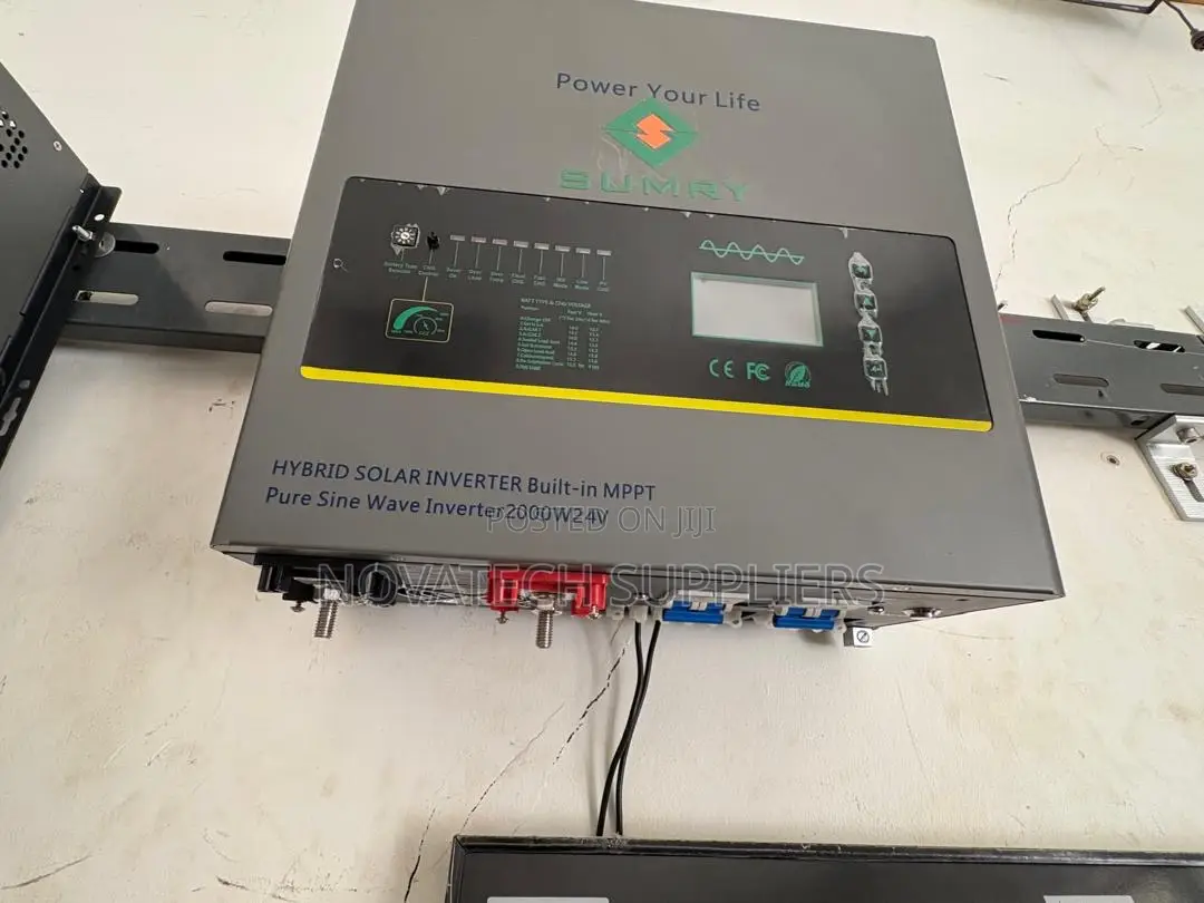 Heavy Duty 2KW Low Frequency Hybrid Solar Inverter. 230VAC Output