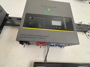 Heavy Duty 2KW Low Frequency Hybrid Solar Inverter. 230VAC Output