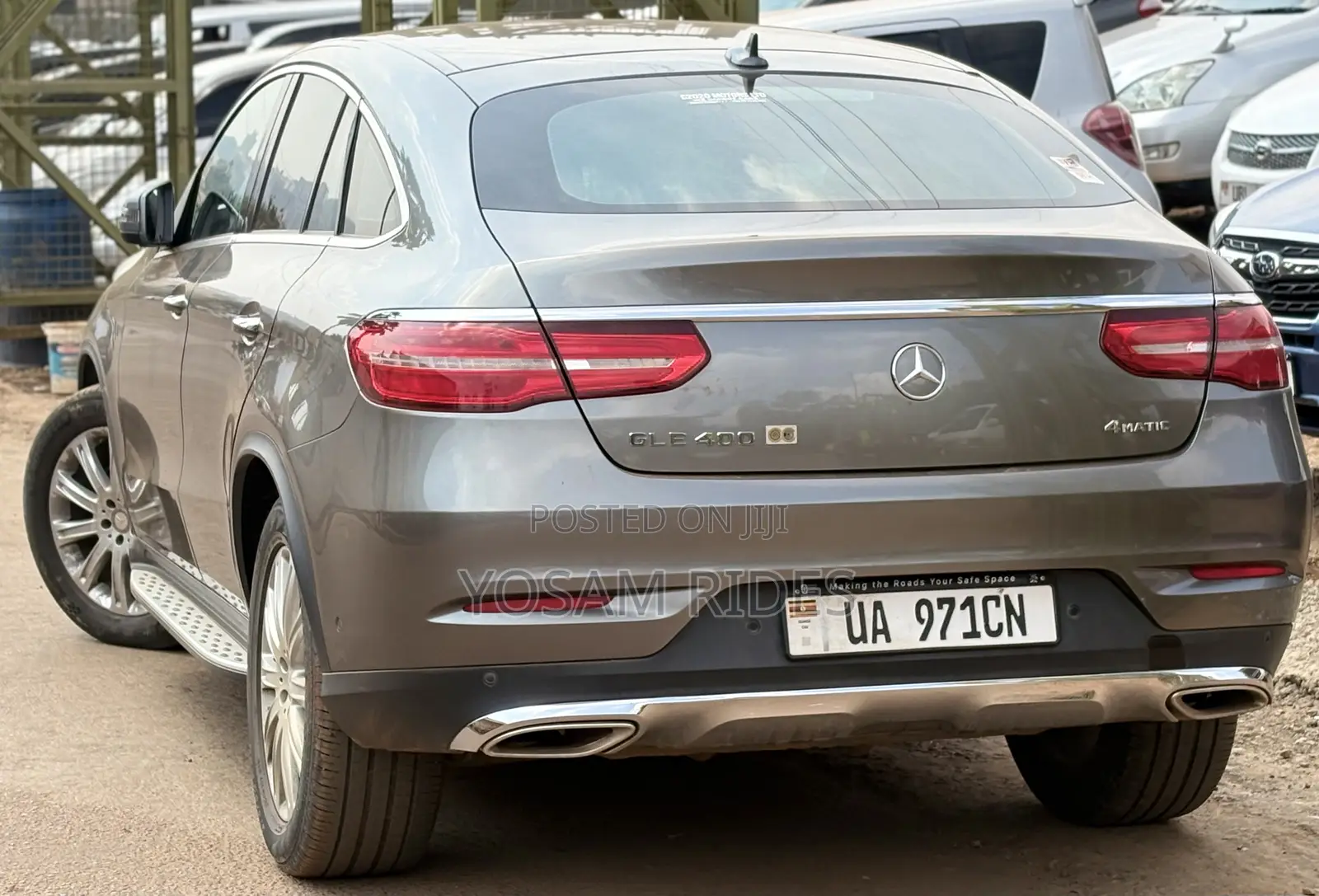 Mercedes-Benz GLE-Class GLE 400 4MATIC 2017 Gray