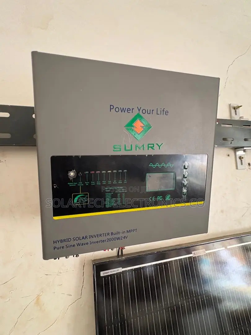 2000W 24V Low Frequency Hybrid Solar Inverter 3 Years Warranty