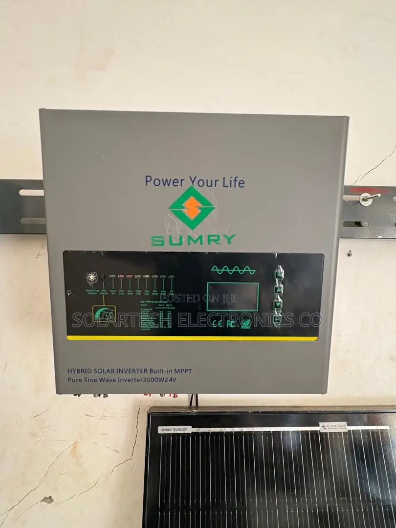 2KW 24V Transformer Hybrid Inverter With 60A MPPT Charger